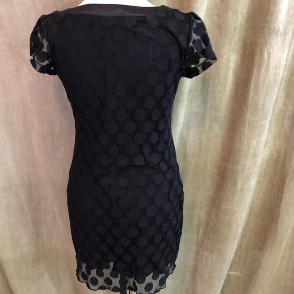 📌📌 Enfocus Petite Cute Mash Dots Shift Dress 📌 - Picture 6 of 8